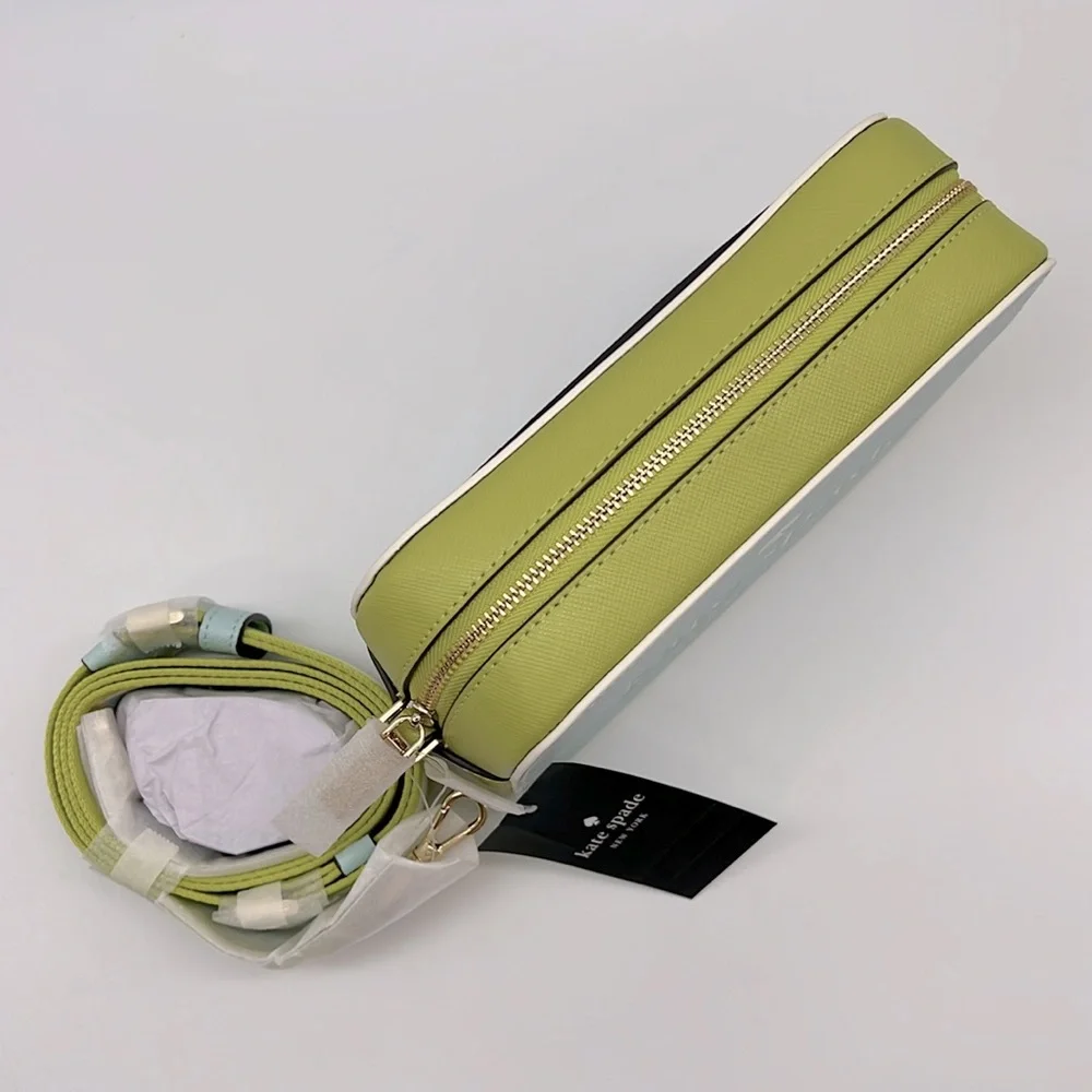 Kate Spade Oh Snap Colorblock Mini Camera Bag Blue Glow